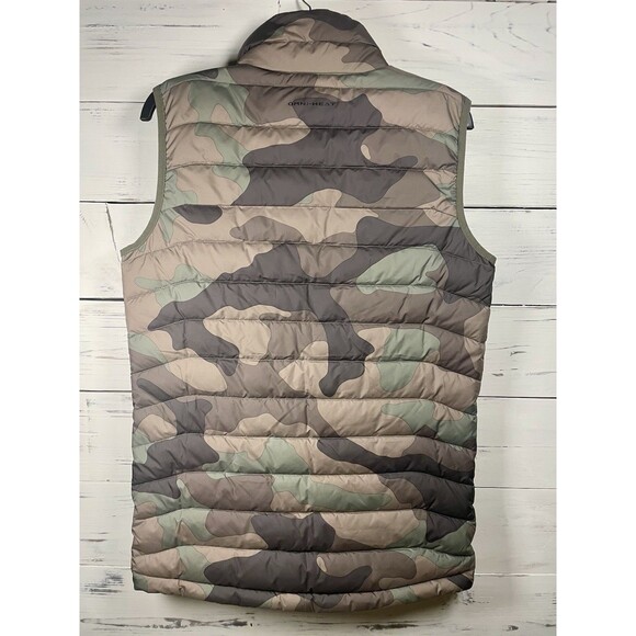 Columbia Omni Heat Vest Jacket Men S Camouflage Authentic Zip Pockets -NWT - Picture 6 of 7